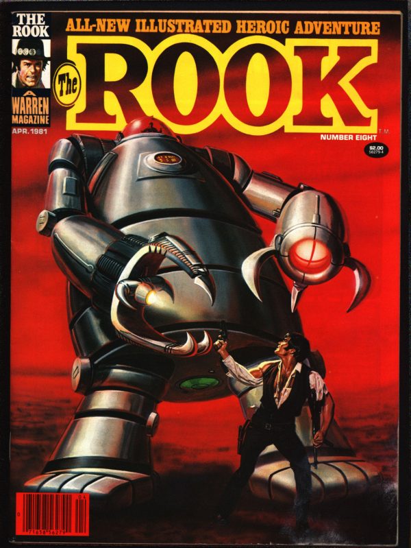 Warren Comics Magazine, The ROOK #8, time-travel, anti-Christ, Bill Dubay, Alfredo P. Alcala, Luis Bermejo, Lee Elias, Abel Laxamana For Sale