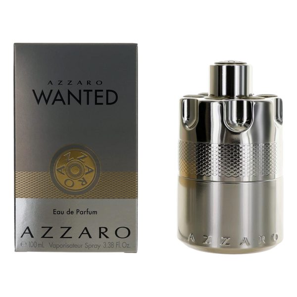 Azzaro Wanted By Azzaro, 3.38 Oz Eau De Parfum Spray For Men For Sale