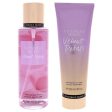 Velvet Petals by Victorias Secret for Women - 2 Pc Kit 8.4 oz Fragrance Mist, 8 oz Body Lotion Fashion