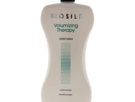 Volumizing Therapy Conditioner by Biosilk for Unisex - 34 oz Conditioner Fashion