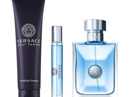 Versace Pour Homme Set3 Pieces Gift Set For Men Online Sale