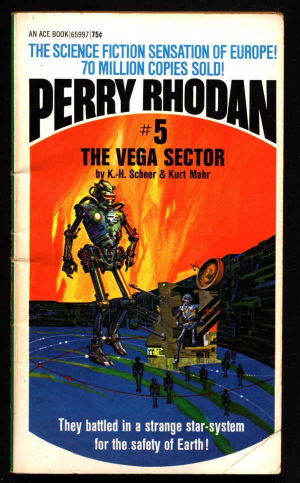 Space Force Major PERRY RHODAN Peacelord of the Universe #5 The Vega Sector Science Fiction Space Opera Ace Books ATLAN M13 cluster Hot on Sale