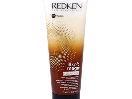 All Soft Mega Mask by Redken for Unisex - 6.8 oz Treatment Hot on Sale