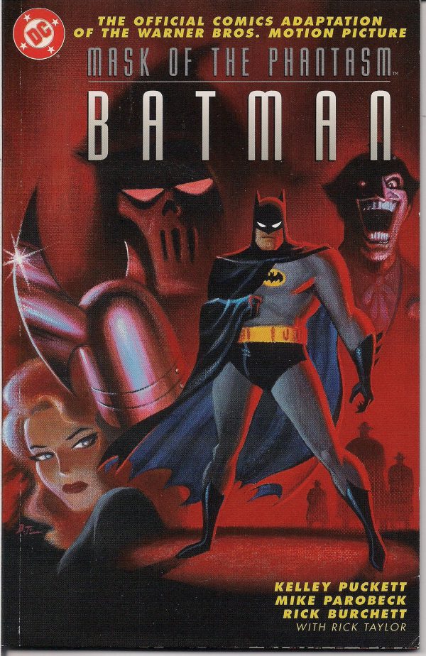 BAT-MAN, Mask of the Phantasm, The Animated Movie, Digest sized paperback Graphic Novel, DC COMICS, Prestige Edition,Kelley Puckett, Mike Parobeck Supply