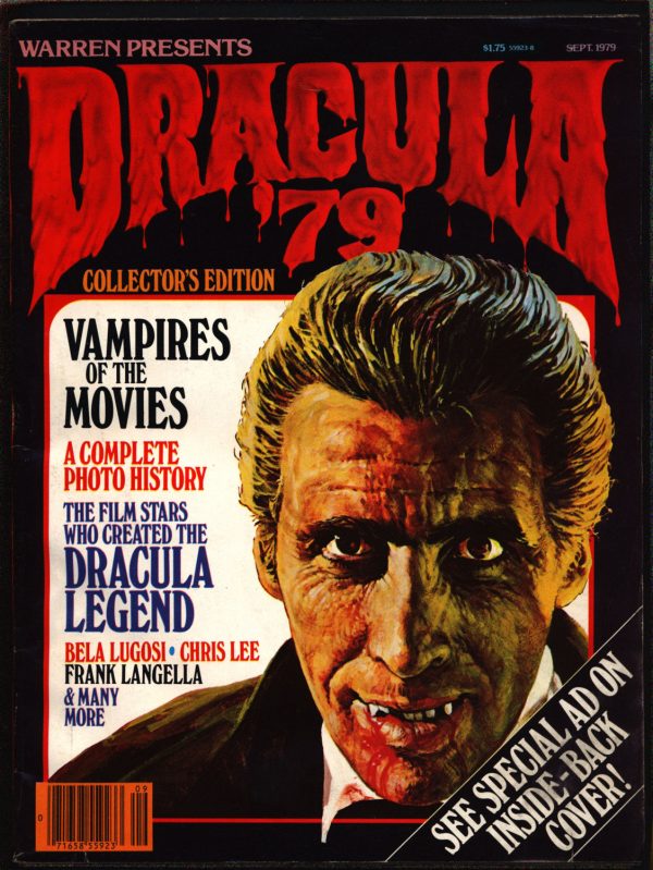 Warren Presents #5 Dracula  79 Comix Magazine, Wally Wood, Esteban Maroto, Gonzalo Mayo, Vampire Movies, Bela Lugosi, Christopher Lee Supply