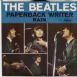 BEATLEmania! 7  Picture Sleeve,Paperback Writer, RAIN,John Lennon,Paul McCartney,George Harrison,Ringo Starr,British Invasion Online Hot Sale