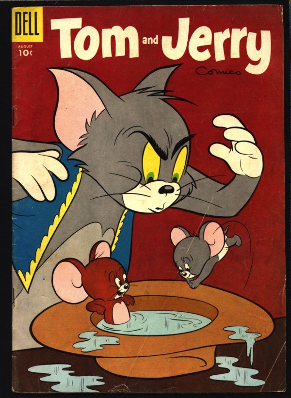 TOM and JERRY #133 1955 Dell Comics, Hanna Barbera, Cartoons, Droopy, Barney Bear, For Sale