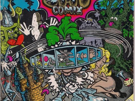 ZAP Comix #5 1st Robert CRUMB,(C) Moscoso,Robt Williams,Gilbert Shelton, Freak Bros,Wonder Warthog, Apex Novelty ADULT Dope Drugs Sex Psychedelic Underground on Sale