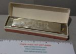 Vintage, LARK HARMONICA, 1960s 70s, Trem style tuning, wood comb, 12 hole, key of C,Shanghai,M 1202 Hot on Sale