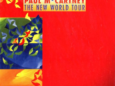 Paul McCartney The New World Tour 1993 Photo Souvenir Sheet Music Song Book Wings Beatles Beatlemania For Sale