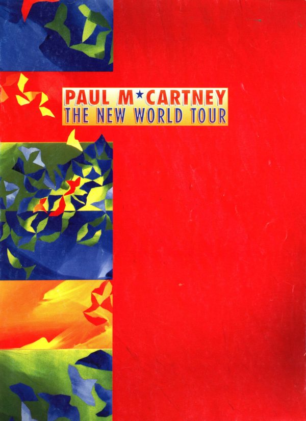 Paul McCartney The New World Tour 1993 Photo Souvenir Sheet Music Song Book Wings Beatles Beatlemania For Sale