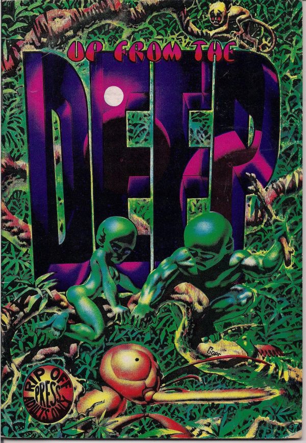 Up from the DEEP 1, 2nd Printing, Rich Corben Gore,Jaxon,Irons,Deitch,MATURE,Psychedelic Hippy Underground Comics Online Hot Sale