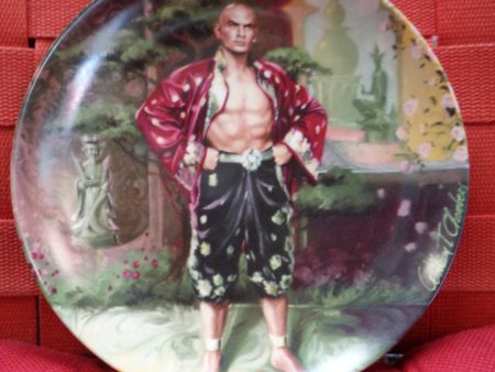 YUL BRYNNER, 1984,The King and I, The Puzzlement  William Chambers,Limited Edition Collectors Plate,Edwin M. Knowles China Co. Hot on Sale