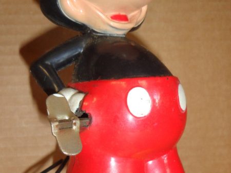 Walt DISNEY Productions MICKEY MOUSE tall Wind Up toy figure on Sale