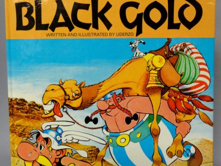 ASTERIX and the Black Gold Hardcover GOSCINNY and UDERZO Obelix Darguard Int Pub Ltd For Sale