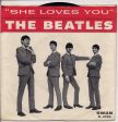 BEATLEmania! 7  Picture Sleeve Beatles,She Loves You-I ll Get You B,John Lennon,Paul McCartney,George Harrison,Ringo Starr,British Invasion For Sale