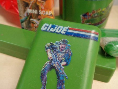 G I JOE,A Real American Hero,1987,Health and Beauty Aid, Child s Bathing Set,Action Figure Accessory,Vintage,Fine in Good Package Online Hot Sale