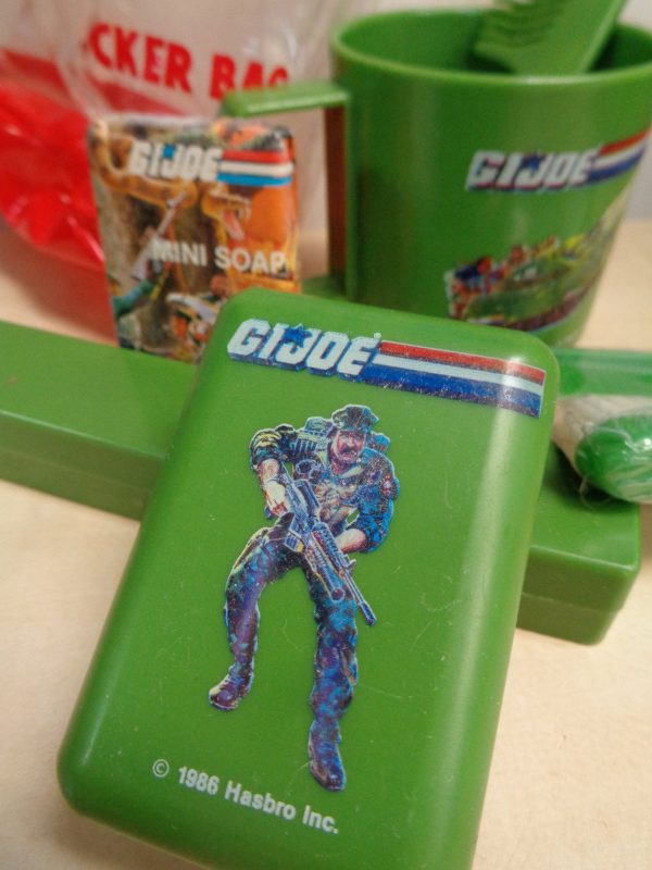 G I JOE,A Real American Hero,1987,Health and Beauty Aid, Child s Bathing Set,Action Figure Accessory,Vintage,Fine in Good Package Online Hot Sale