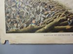 KURZ & ALLISON Original 1891 CHROMOLITHOGRAPH of the Civil War “Battle of Kenesaw Mountain” June 27th, 1864 General Sherman Online Sale