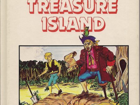 TREASURE ISLAND Robert Louis Stevenson Comics and Classics Comic Book & Text adaptation Hardcover Book Hot on Sale