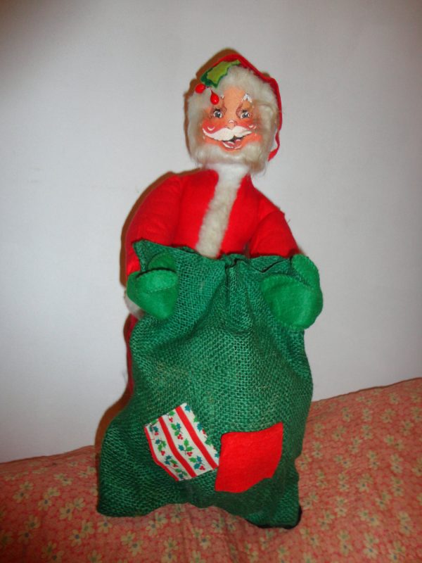 Vintage 1963 ANNALEE Mobilitee Christmas SANTA CLAUS doll Discount