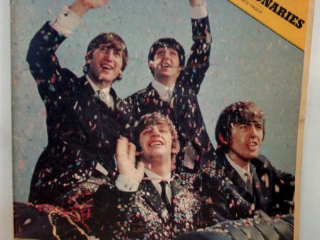 BEATLEmania! New York Times Magazine, 2 16 1975,John Lennon,Paul McCartney,George Harrison,Ringo Starr,Walt  Clyde  Frazier,Jeff Greenfield Online Hot Sale