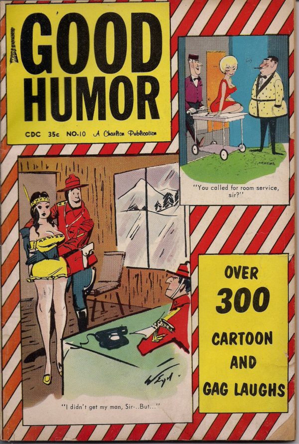 GOOD HUMOR #10 1964 Charlton Publication Color & Black and White with Jokes Online Hot Sale