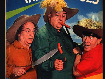 3 THREE STOOGES #19 Gold Key Comics TV Comedy #10005-409 Moe Howard, Larry Fine, Curly Joe, Three Musketeers Slapstick Parody Online Sale