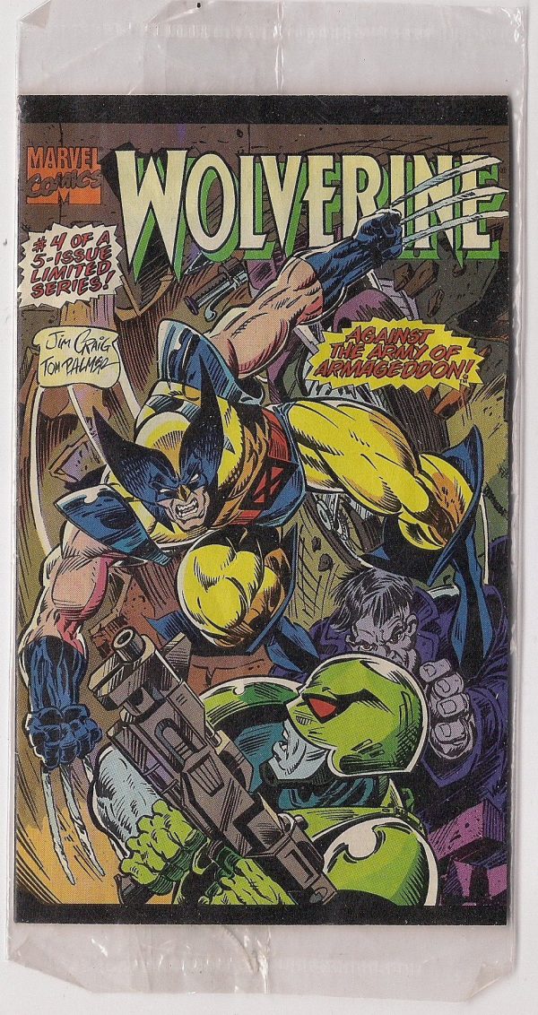 Marvel Comics, 1994 Drakes Cakes, Sealed Promo give-away, WOLVERINE #4, Logan, X-Men, Mutant Sealed & Un-Opened For Discount