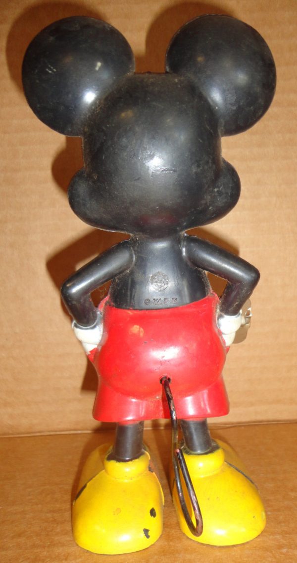 Walt DISNEY Productions MICKEY MOUSE tall Wind Up toy figure on Sale