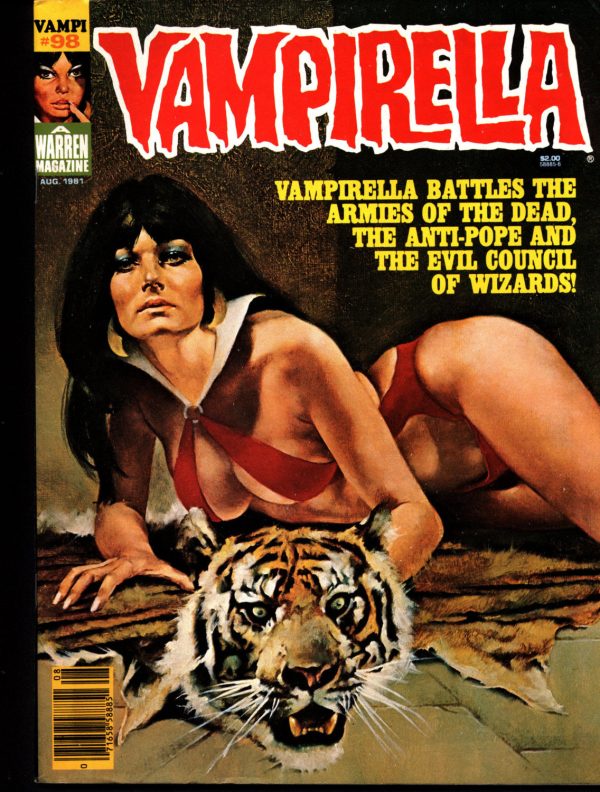 VAMPIRELLA  #98 Jose Gonzalez Rafael Auraleon Esteban Maroto Jose Ortiz Sexy Blood Sucking Vampire Cult Anti-Hero Sale