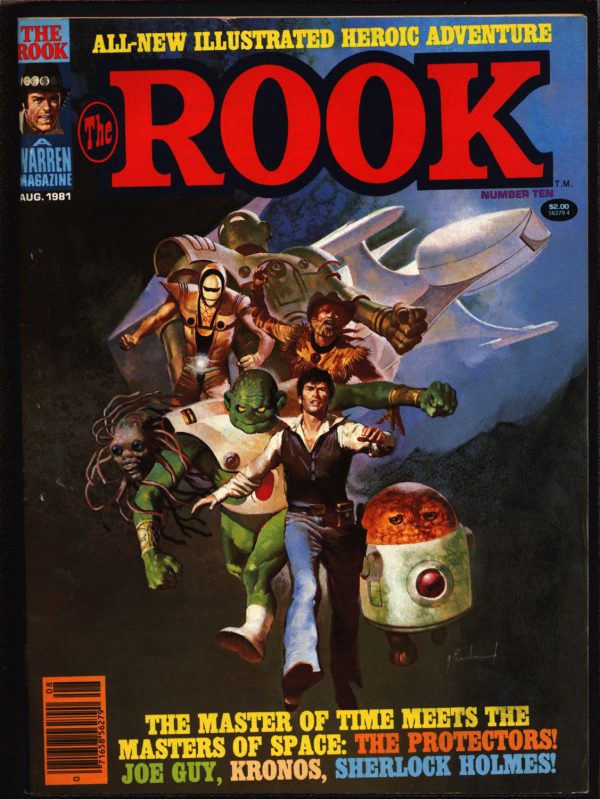 Warren Comics Magazine, The ROOK #10, time-travel, Bill Dubay, Sherlock Holmes, Anton Caravana, Lee Elias, Abel Laxamana, Rudy Nebres Online Hot Sale