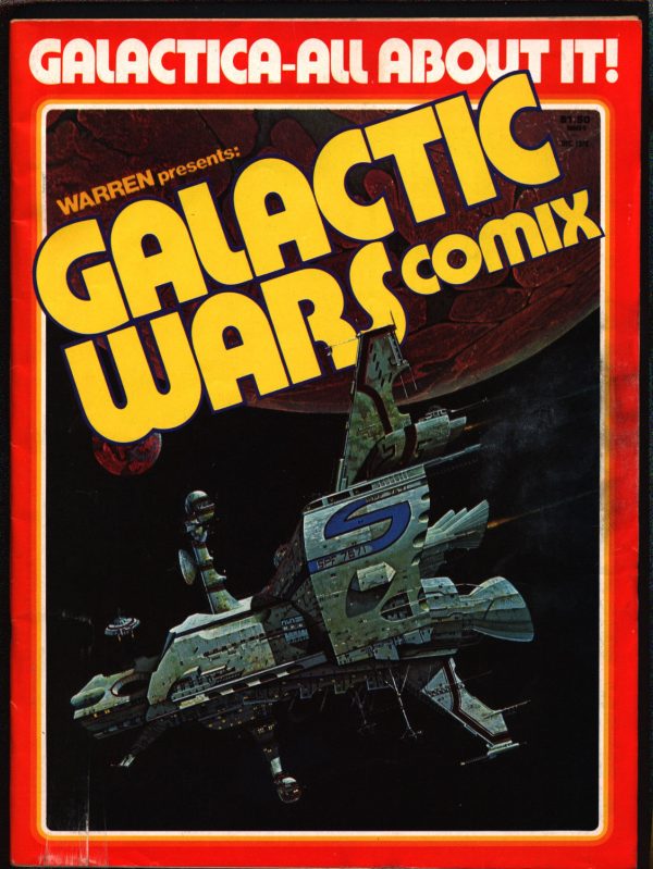 Warren Presents #4 Galactic Wars Comix Magazine Wally Wood, Ramon Torrents, Jose Ortiz, Paul Neary, Al Williamson Hot on Sale