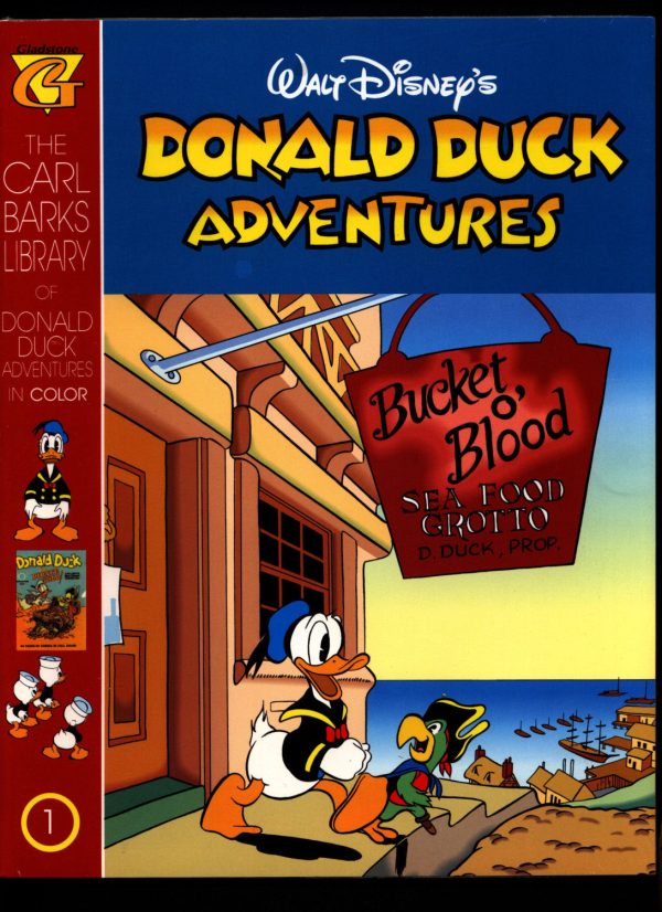 Walt Disney s Donald Duck Adventures The CARL BARKS Library of Donald Duck Adventures in Color #1 NM With Card Discount