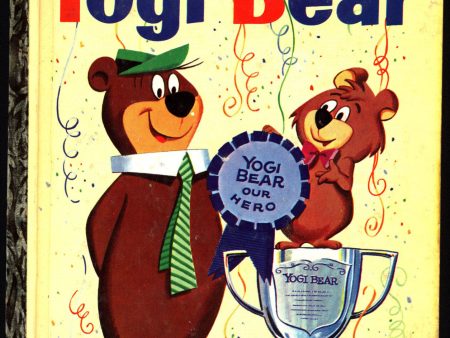 YOGI BEAR Boo Boo Hanna Barbera TV  Cartoon Illustrated Little Golden Book 395 Childrens Kids Book Sale