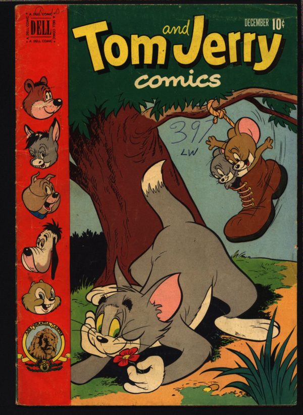 TOM and JERRY #89 1951 Dell Comics, Hanna Barbera, Cartoons, Droopy, Barney Bear, Sale