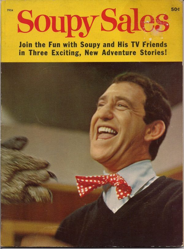 SOUPY SALES Cult KidVid Children Kiddie Kid TV Superstar 1965 Illustrated Wonder Book Hot on Sale