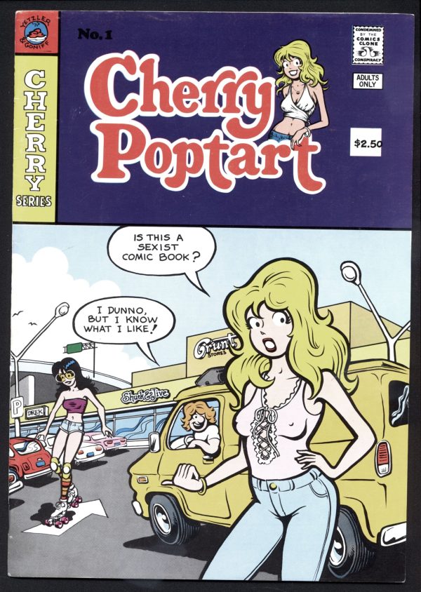 CHERRY POPTART 1, 2nd Print,Last Gasp,1982,Larry Welz, Larry S. Todd,Sexy Humor Underground Comic,Humor, Funny Book,Hippie UG Online Hot Sale