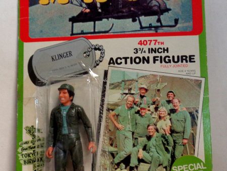 MASH 4077 TV Series,B,Corporal Max KLINGER,Jamie Farr,1982,TriStar Action Figure,Mint in Package,Mobile Army Surgical Hospital,M*A*S*H Supply