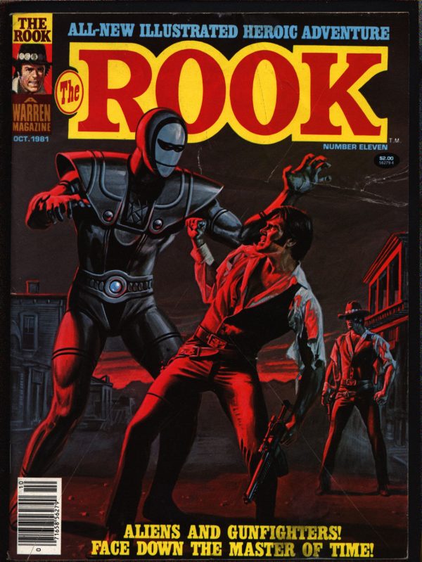 Warren Comics Magazine, The ROOK #11, time-travel, Bill Dubay, Lee Elias, Rudy Nebres, Jose Ortiz Hot on Sale