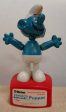 Vintage 70s,SMURF,Peyo,Push Up,Dancing Thumb Puppet, Plastic Toy,Helm,Wallace Berrie & Co,Hong Kong Supply