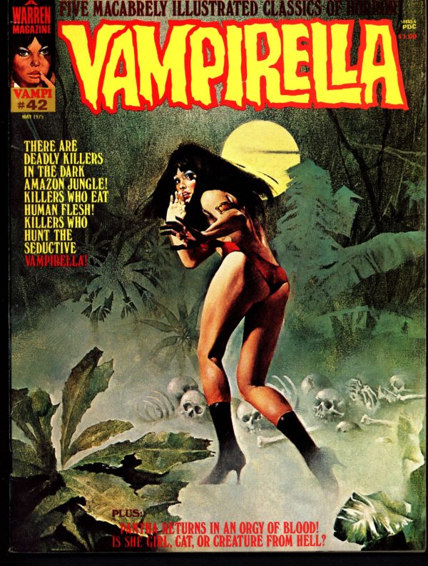 VAMPIRELLA  #42  Jose Gonzalez Rafael Auraleon Esteban Maroto Jose Ortiz Sexy Blood Sucking Vampire Cult Anti-Hero For Sale