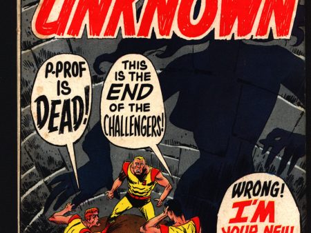 Challengers of the Unknown #69, Jack Kirby, Denny O’Neil, Jack Sparling, DC Comics, Ace Morgan, Rocky Davis, Red Ryan, Professor Hale, VG Discount