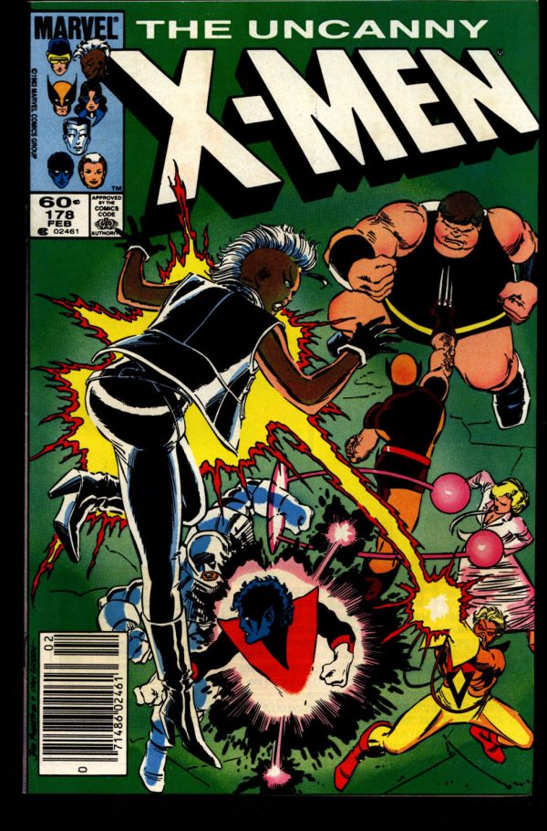 Uncanny X-MEN #178 Wolverine Chris Claremont John Romita Jr Rogue Storm Jean Gray Newstand Sale