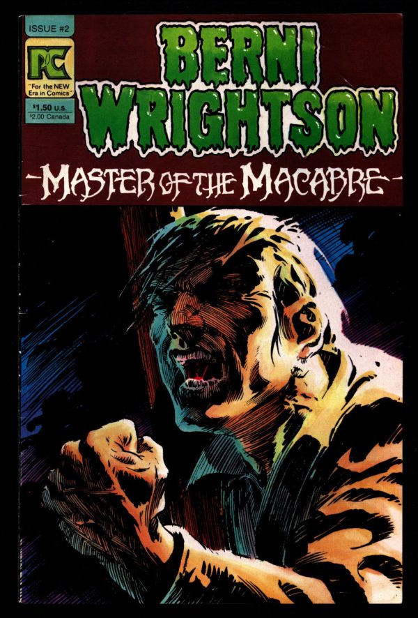 BERNI WRIGHTSON Master of Macabre #2 Pacific Comics Illustrated Horror Fantasy Illustration Mature Comics Art* Fashion