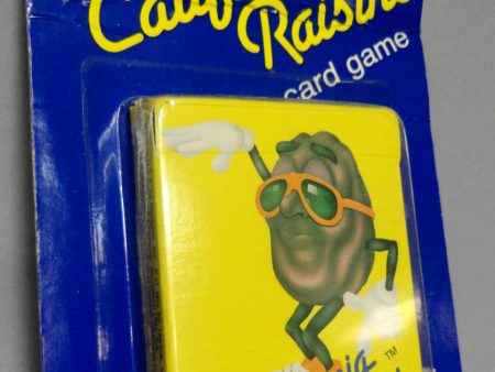 CALIFORNIA RAISINS RPG Card Game 1987 Calrab Sealed in Original Carded Bubble Pack Decipher Inc Kids Helping Kids Make A Wish Foundation Fashion