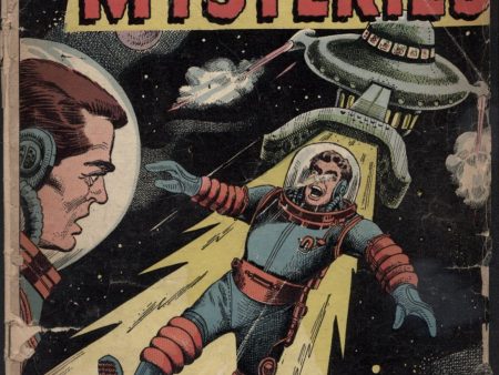 SPACE MYSTERIES #1, 1958, Journey into Unknown Worlds, Marvel Atlas Comics, Russ Heath, I.W. Publications, Super Comics, A Top Quality Comic Online now