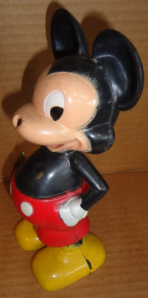 Walt DISNEY Productions MICKEY MOUSE tall Wind Up toy figure on Sale