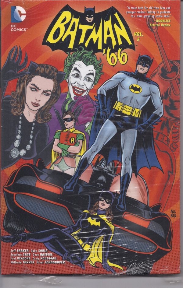 BATMAN  66, Vol 3,Adam West TV Television series,Catwoman,Joker,Robin,Barbara Gordon,DC Comics,Sealed Hardcover Graphic Novel Collection For Cheap