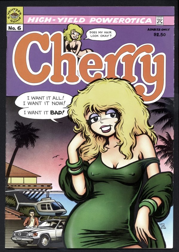 CHERRY POPTART 6, 1st,Last Gasp,1988,Larry Welz,,Sexy Humor Underground Comic,Humor, Funny Book,Hippie UG comix Online now